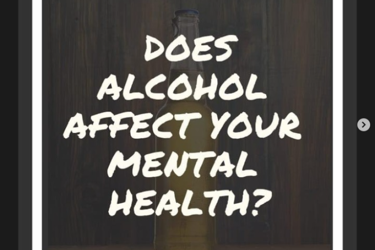 Does alcohol affect your mental health illustration